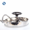 SS304/316L Stainless Steel Tank Parts Sanitary Oval Ellipse Sanitary Manhole Cover